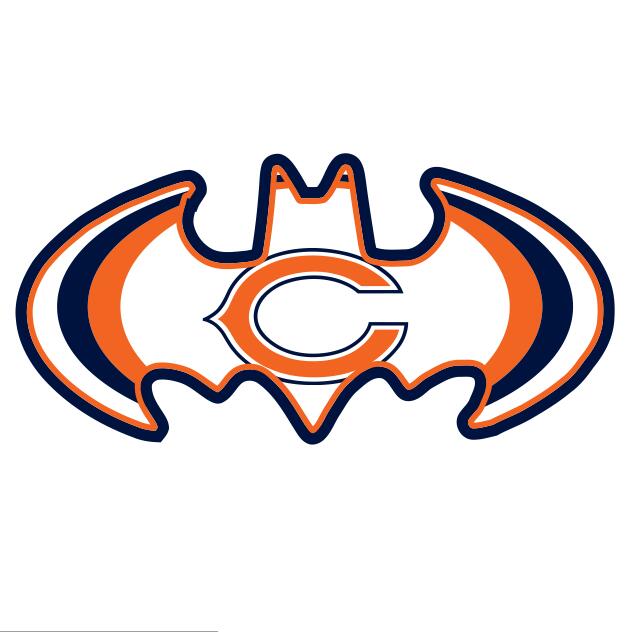 Chicago Bears Batman Logo iron on transfers...